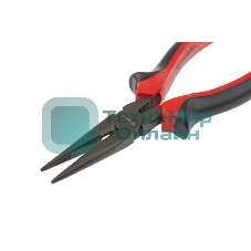 Длинногубцы Matrix 17160 черный Nickel, 180 мм, прямые, двухкомпонентные рукоятки