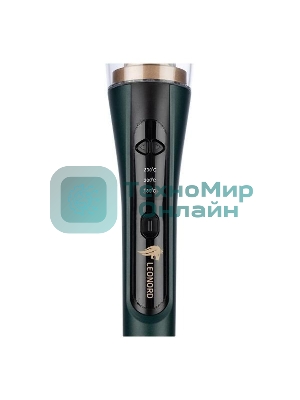 Щипцы для завивки волос Leonord LE-1201 зеленый/золотистый, 230 °C, 3 режима