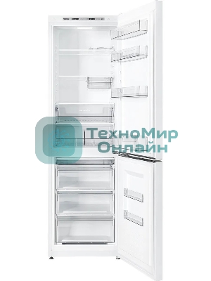 Холодильник Atlant XM 6624-109 белый двухкамерный 228/119л морозилка снизу