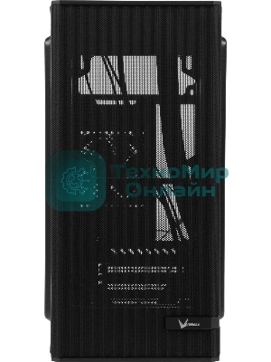 Компьютерный корпус AeroCool/Formula Air Mesh G1 черный без БП mATX 1x80мм 2xUSB 2.0 1xUSB3.1 audio bott PSU