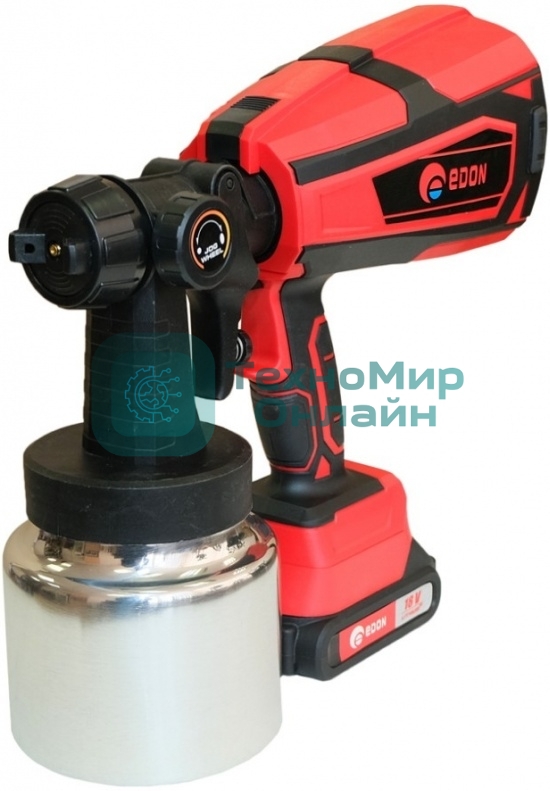 Краскопульт электрический Аккумуляторный Edon ASG-18