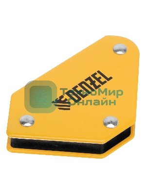 Набор из 2 магнитных сварочных фиксаторов и магнитной клеммы 