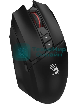 Мышь беспроводная A4Tech Bloody R36 Ultra черный, 12000 dpi, радиоканал, USB, кнопки - 7