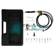 Прямошлифовальная машина (гравер) пневматический Denzel PE54000, 54000 об/мин, 3 мм, 57 л/мин