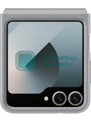 Чехол (клип-кейс) Samsung для Samsung Galaxy Z Flip6 Kindsuit Case Flip 6 (F741) серый (EF-VF741PJEGRU)