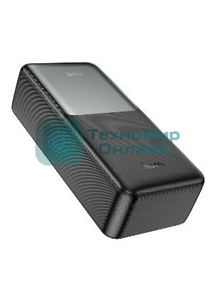 Портативный аккумулятор Hoco J136B, 30000мА·ч, QC/PD, 3A, с дисплеем, черный