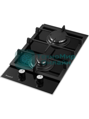 Газовая варочная панель Weissgauff HGG 320 BGL черный