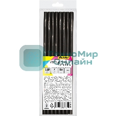 Клеевые стержни Silwerhof 7-200-8-BLA дл.200мм D7мм черный упак:8шт