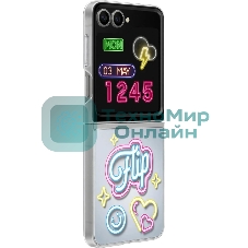 Чехол (клип-кейс) Samsung для Samsung Galaxy Z Flip6 Flipsuit Case Flip 6 (F741) прозрачный/прозрачный (EF-ZF741CTEGRU)