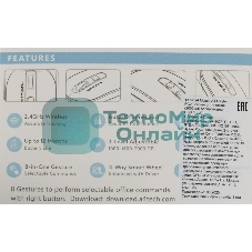 Мышь беспроводная A4Tech Fstyler FG20 серый, 2000 dpi, радиоканал, USB, кнопки - 4