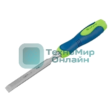 Долото-стамеска Сибртех, 14 мм, двухкомпонентная рукоятка