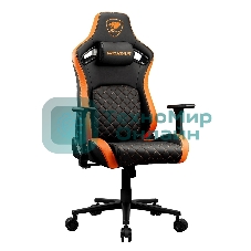 Кресло Cougar Defensor черный, экокожа