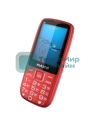 Мобильный телефон Maxvi B32 красный