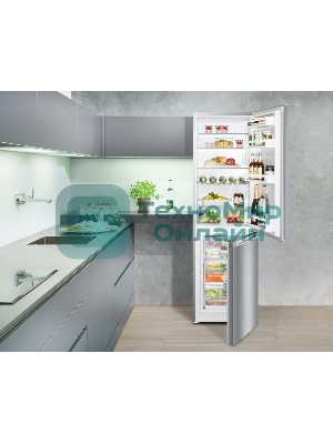 Холодильник Liebherr CUELE 3331-26 001 серебристый двухкамерный 212/84л морозилка снизу