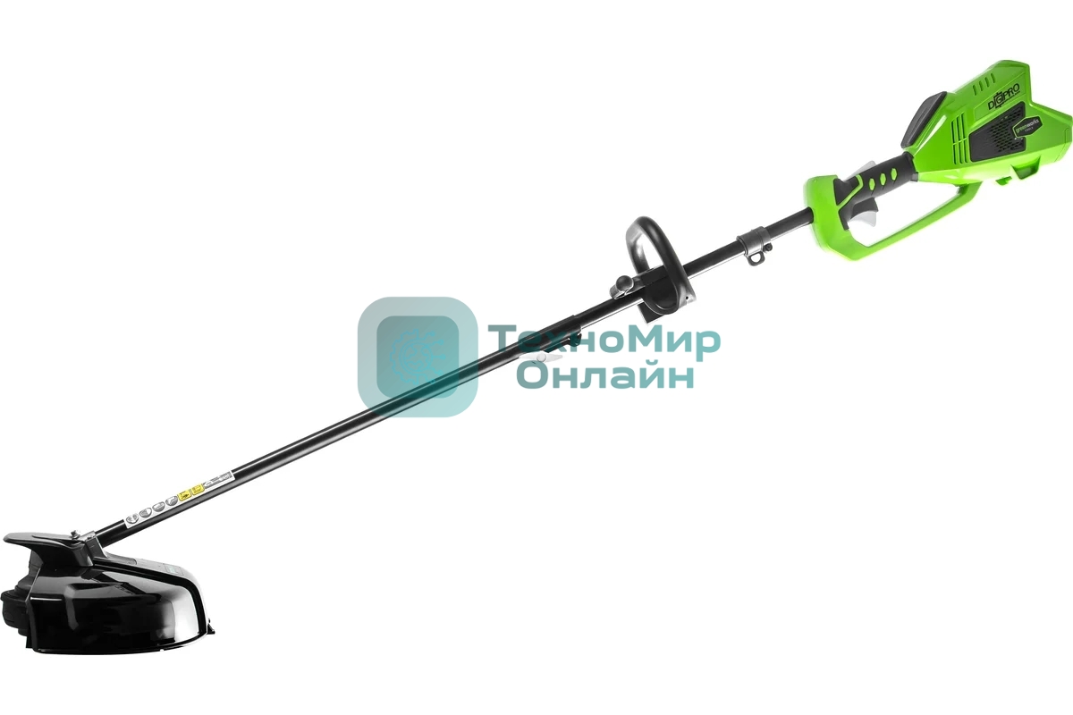 Триммер аккум. GREENWORKS 130150740В б/щ мотор (БЕЗ АККУМ и ЗУ)