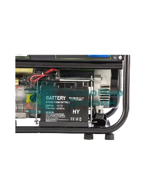 Электрогенератор бензиновый Сибртех БС-6500Э, 5.5 кВт, 95 дБ, 78.5 кг