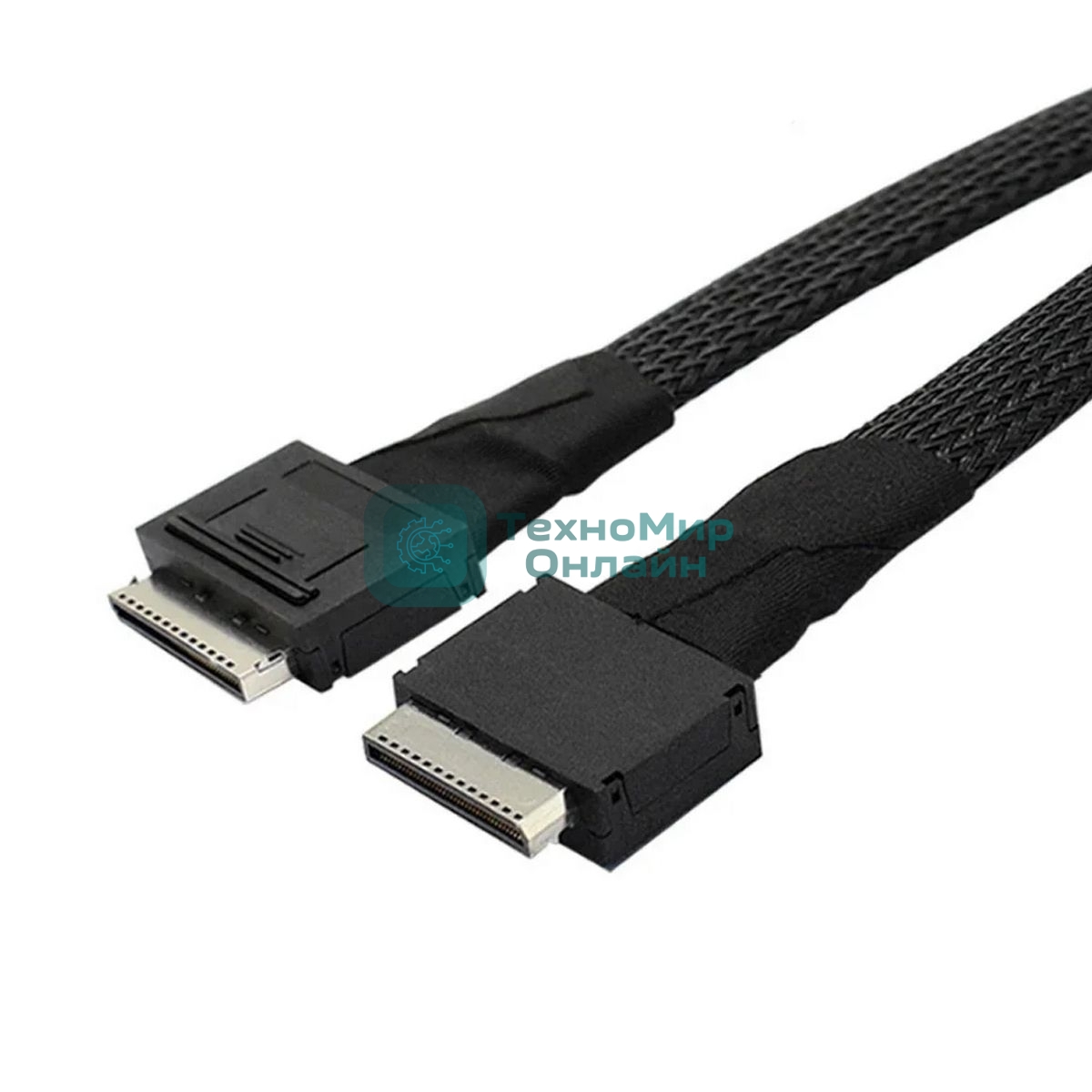 Кабель Amphenol RML80-0248/RML42-0248 Cable OcuLink SFF8611 8i to SFF8611 8i, length= 80 см, OEM