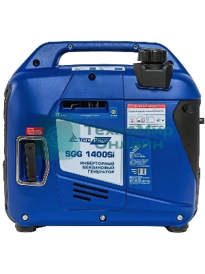 Электрогенератор бензиновый инверторный ТСС SGG 1400Si, 1.4 кВт, 56 дБ, 10.5 кг