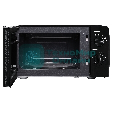 Микроволновая печь BBK 17MWS-782M/B черный, 17 л, 700 Вт, переключатели - поворотный механизм