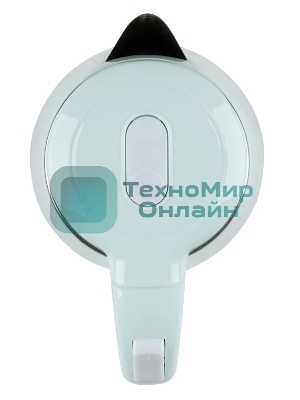 Чайник электрический Energy E-261 1.8 л, двойной корпус, голубой,2200 Вт(164141)