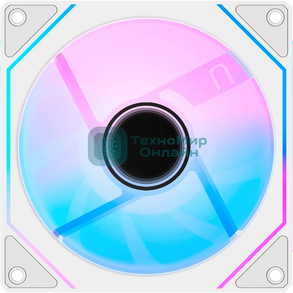 Вентилятор для корпуса Ocypus Gaммa F12 ARGb REVERSE BLADE WH (Gaммa-F12-WH1AM01X-GL)