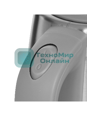 Чайник электрический Delta Lux DE-1015 серый 2кВт, 1.8 л