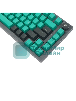 Клавиатура Raskat KM006 проводная, USB Type-A, чёрный/серый