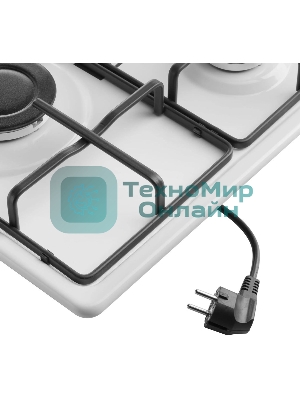 Газовая варочная панель Maunfeld EGHE.43.3STS-EW