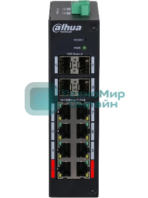 Коммутатор Dahua DH-HS4412-8ET-96 управляемый