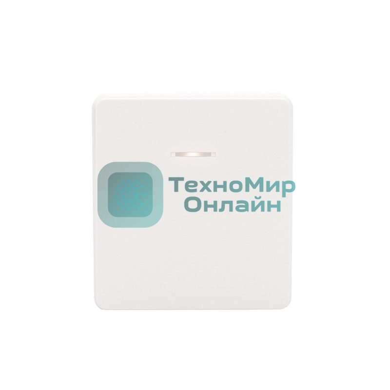 Выключатель Kranz ROUND 1 кл с подсветкой 10А с/у перламутр