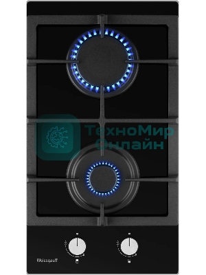 Газовая варочная панель Weissgauff HGG 320 BGL черный