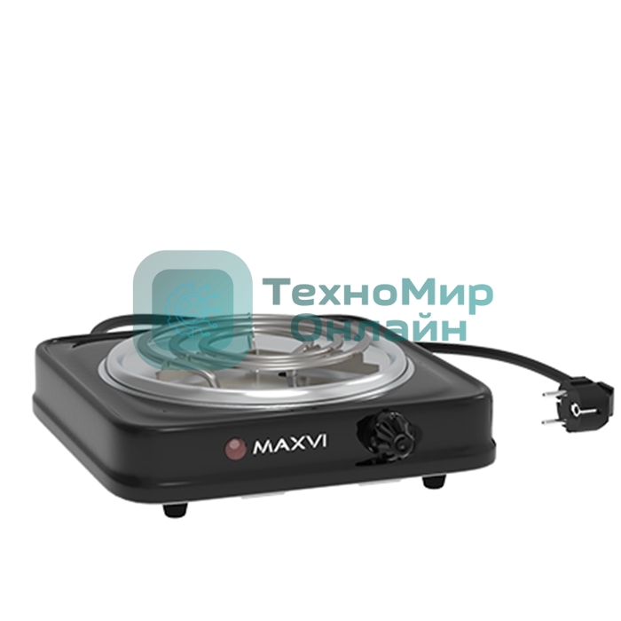 Плита настольная MAXVI HE101 черный