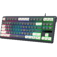 Клавиатура Oklick 711G проводная, USB Type-A, серый