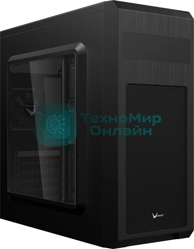 Компьютерный корпус Aerocool/Formula System Integration Series SI-5101, ATX, без БП, 195x410x385 мм (ШхВхГ), 1х USB3.0 + 2х USB2.0, сталь 0,5 мм