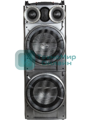 Минисистема SUPRA SMB-2150 черный 1200Вт FM USB BT SD (в комплекте: активн.+пассив.колонки)