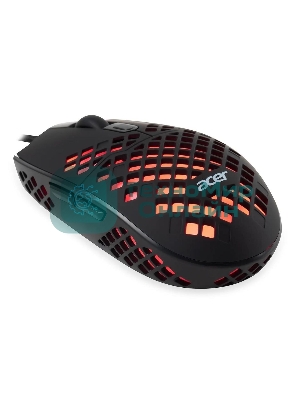 Мышь проводная Acer OMW134 черный, 3200 dpi, USB, кнопки - 6