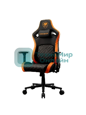 Кресло Cougar Defensor черный, экокожа