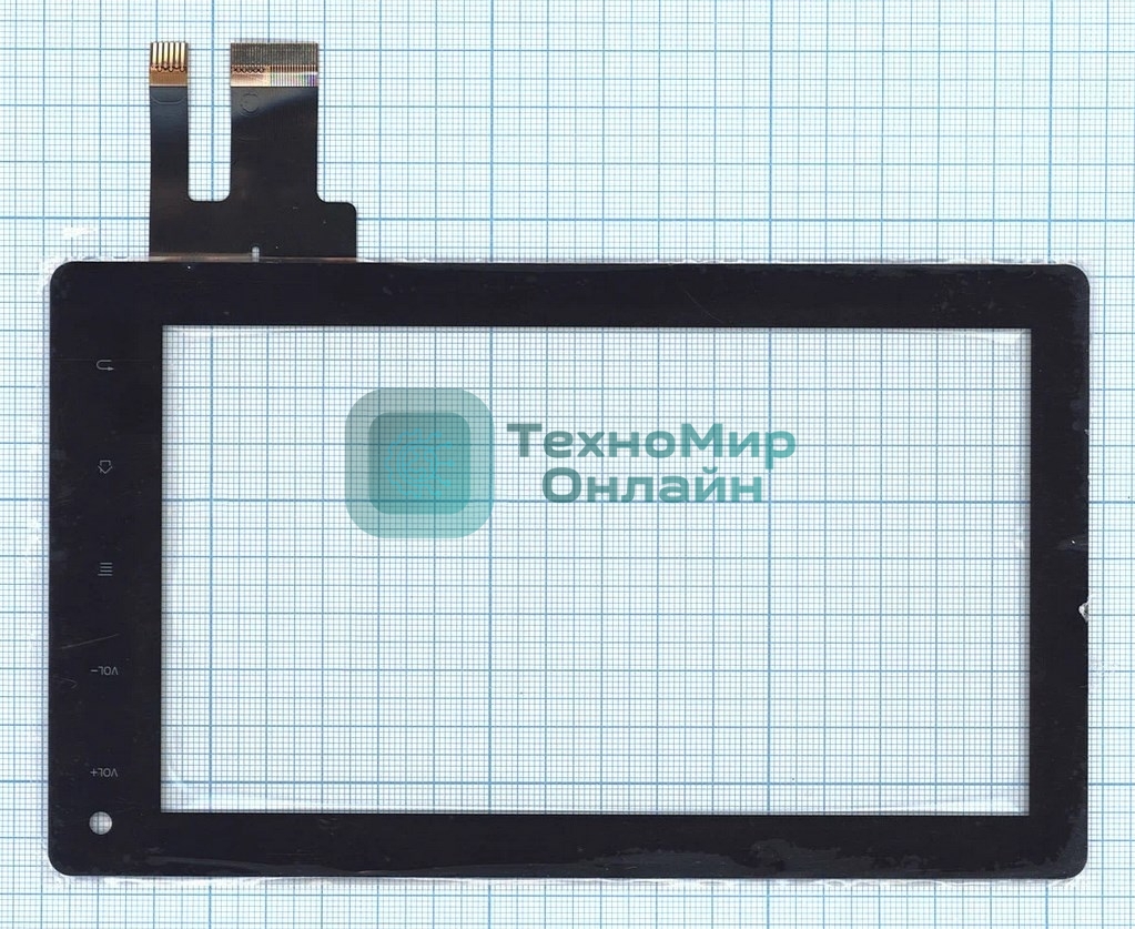 Сенсорное стекло (тачскрин) Ainol Novo 7 Advanced, черное