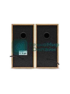 Акустическая система 2.0 ExeGate EX289694RUS Tango 316 (питание USB, 2х3Вт (6 Вт RMS), 80-20000Гц, дерево)