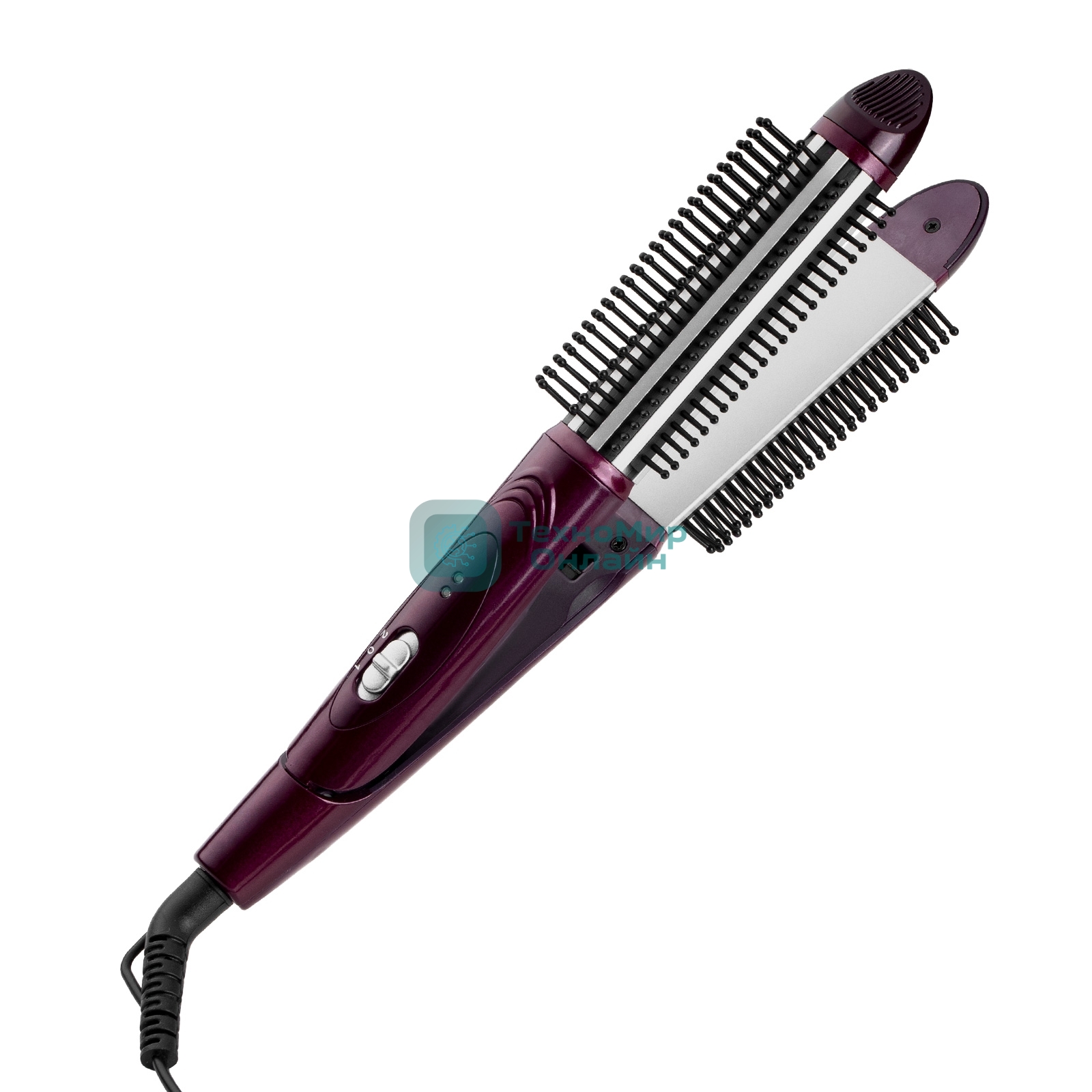 Выпрямитель для волос Galaxy Line GL 4518 фиолетовый, 28 мм, 200 °C, 1 режим