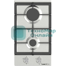 Газовая варочная панель Zigmund & Shtain G 14.3 S независимая, нержавеющая сталь