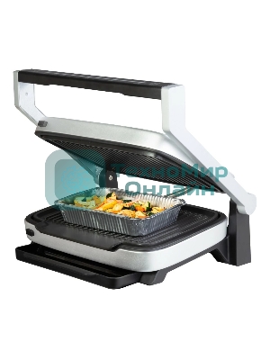 Гриль электрический Zigmund & Shtain ZEG-930 стальной/черный, 2000 Вт