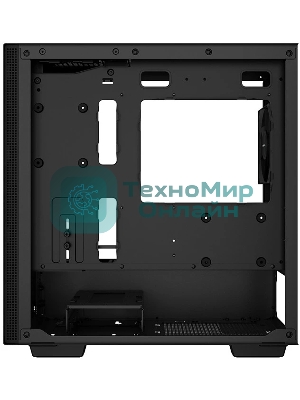 Компьютерный корпус Deepcool CH370 черный без БП mATX 1x120мм 1xUSB 2.0 1xUSB 3.0 audio bott PSU