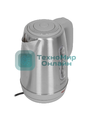 Чайник электрический Delta Lux DE-1015 серый 2кВт, 1.8 л