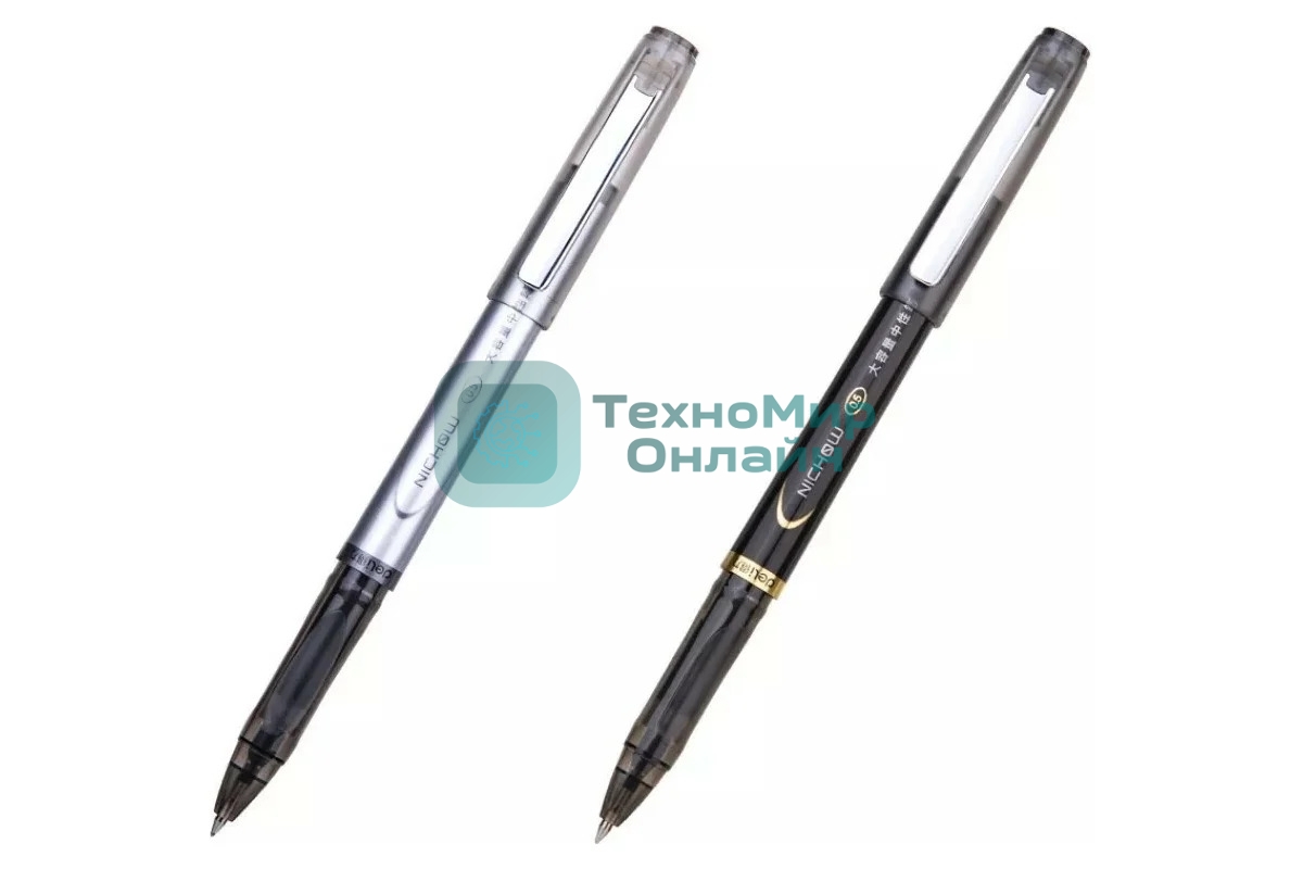 Ручка гелевая Deli S33 ассорти, d=0.5мм, черные чернила, линия 0.35мм