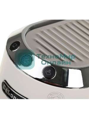 Кофеварка эспрессо DeLonghi EC685.W белый, исп. кофе - молотый/чалды, 1.1 л, 1350 Вт, 15 бар