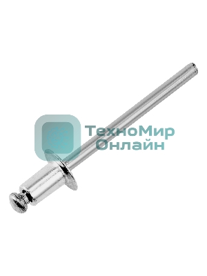 Заклепки алюминиевые Denzel, 5/32