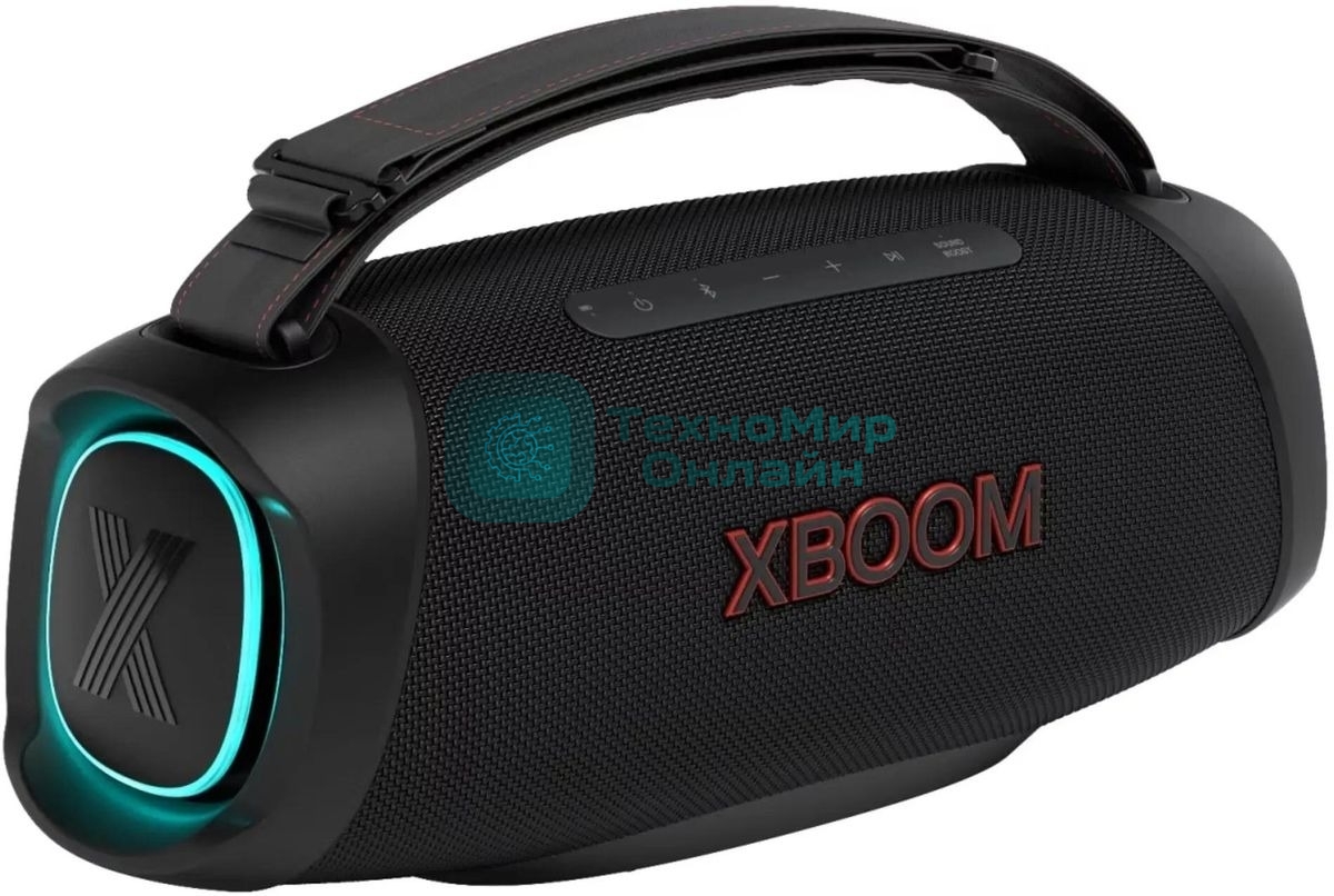 Портативная колонка LG Xboom XG8T черный 120W 2.1 BT/USB