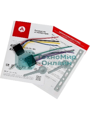 Автомагнитола ACV AVS-812R, 1 DIN, USB Type-A, AUX