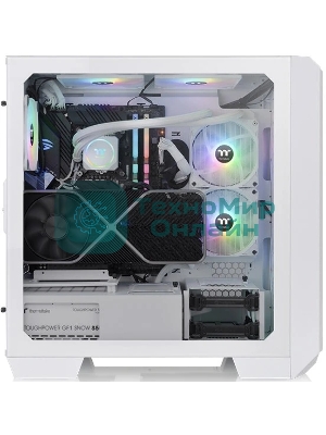Компьютерный корпус Thermaltake View 300 MX белый без БП ATX 6x120мм 6x140мм 3x200мм 2xUSB 2.0 1xUSB 3.0 audio bott PSU